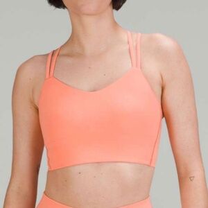 Like a Cloud Longline Bra B/C Cup Sunny Coral Size 8